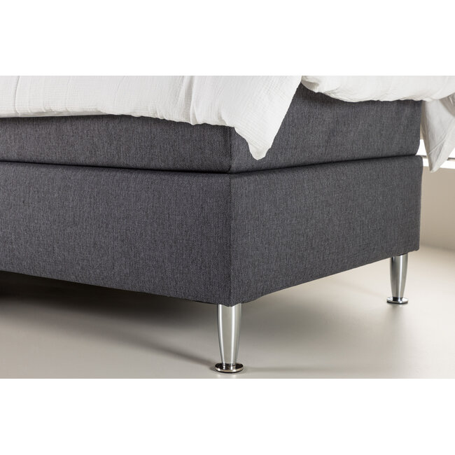 Boxspringbett Toledo Grau oder Beige 90 cm