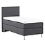 Boxspringbett Toledo Grau oder Beige 90 cm