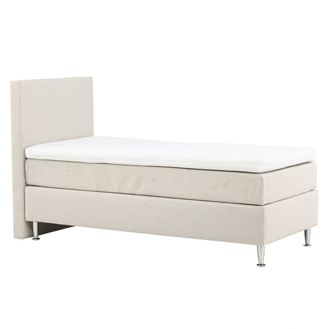 Boxspringbett Toledo Grau oder Beige 90 cm