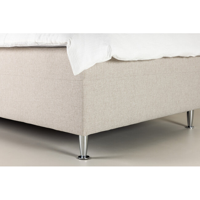Bett Mesa Grau oder Beige 120 cm