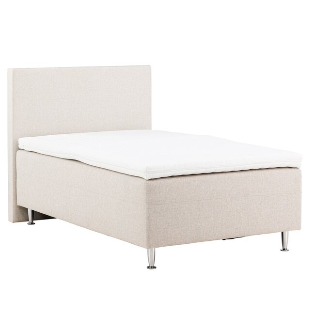 Bett Mesa Grau oder Beige 120 cm