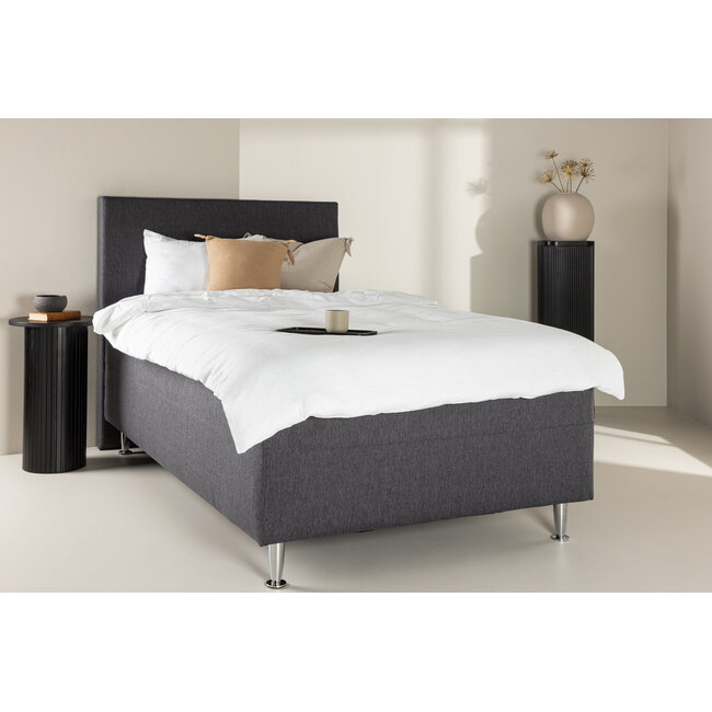 Bett Mesa Grau oder Beige 120 cm