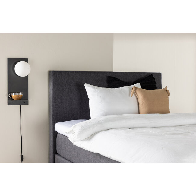 Boxspringbett Toledo Grau oder Beige 120 cm