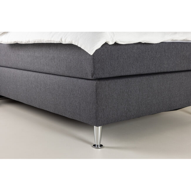 Boxspringbett Toledo Grau oder Beige 120 cm