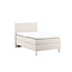 Boxspringbett Toledo Grau oder Beige 120 cm
