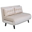 Schlafsofa/Sessel Vicky Beige120 cm – Klug & Bequem