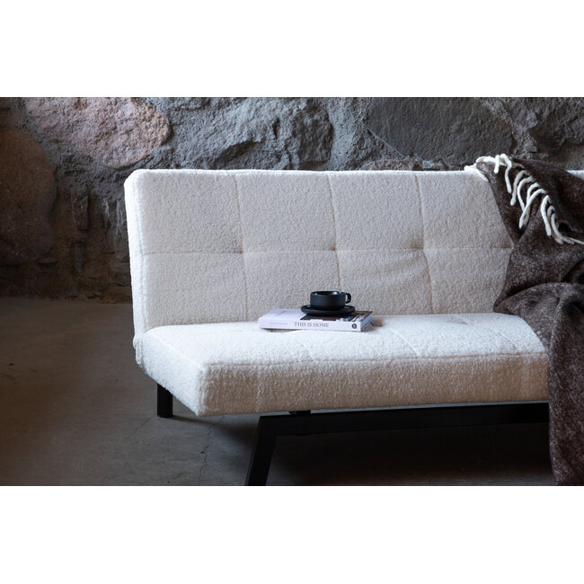 Teddy Schlafsofas Bodil weiß