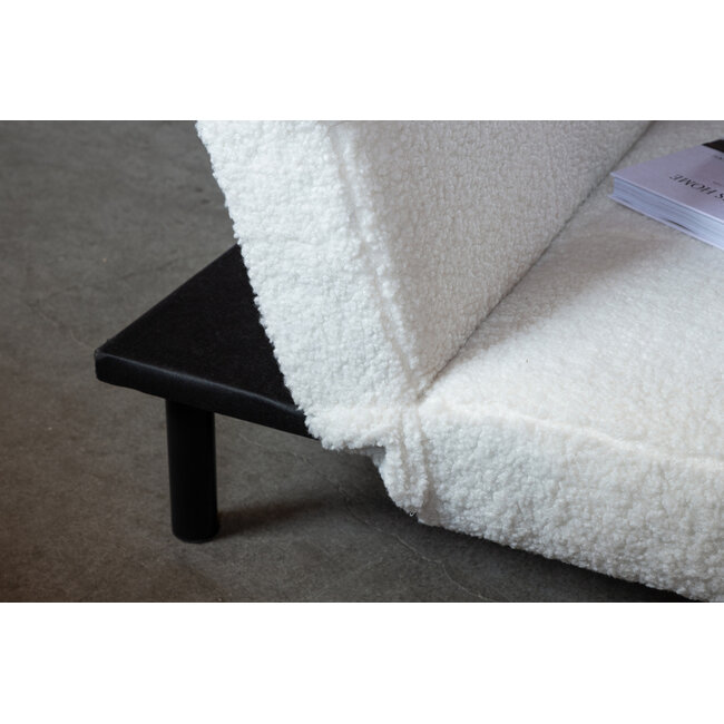 Teddy Schlafsofas Bodil weiß