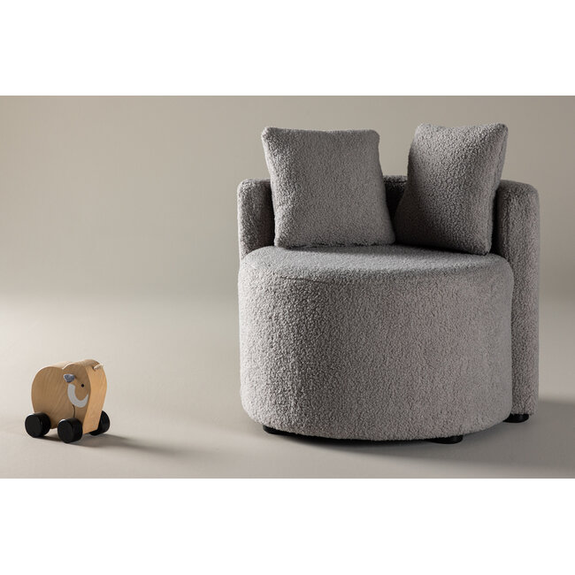 Teddy Kids Sofa Kelso Grau