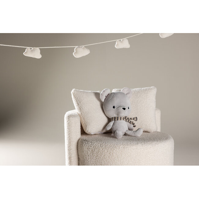 Teddy Kindersofa Kelso Weiß – 2-Sitzer