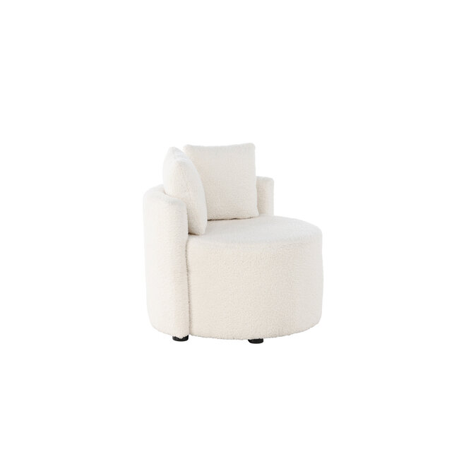 Teddy Kindersofa Kelso Weiß – 2-Sitzer