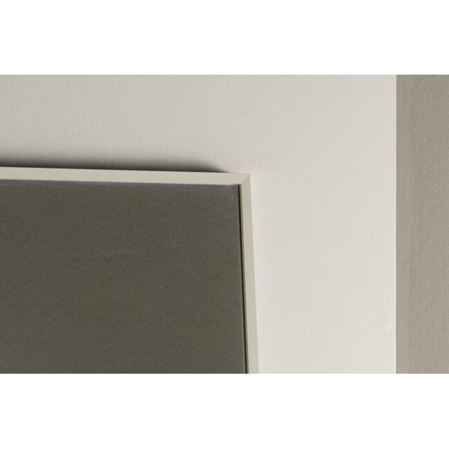 Großer Spiegel Orlando 190 x 85 Beige Aluminium