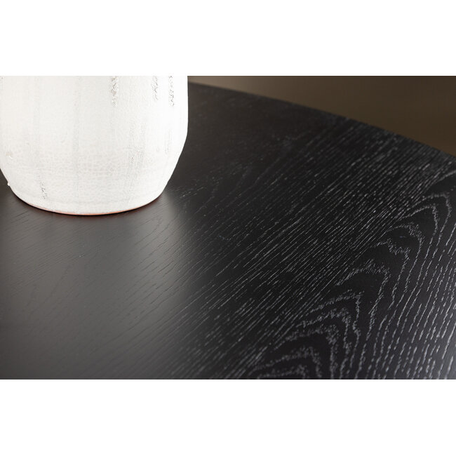 5-tlg. Essgruppe Tyresö mit Stuhl Ven Schwarz