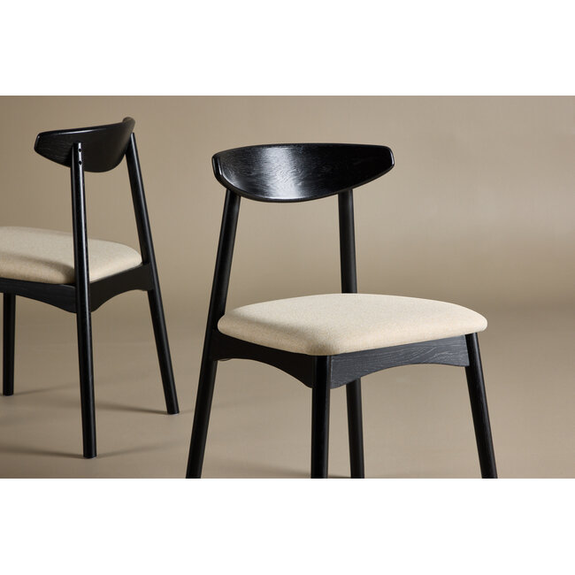 5-tlg. Essgruppe Tyresö mit Stuhl Ven Natürlisch