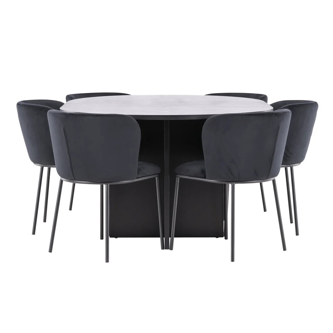 Ausziehbarer Esszimmer-Set