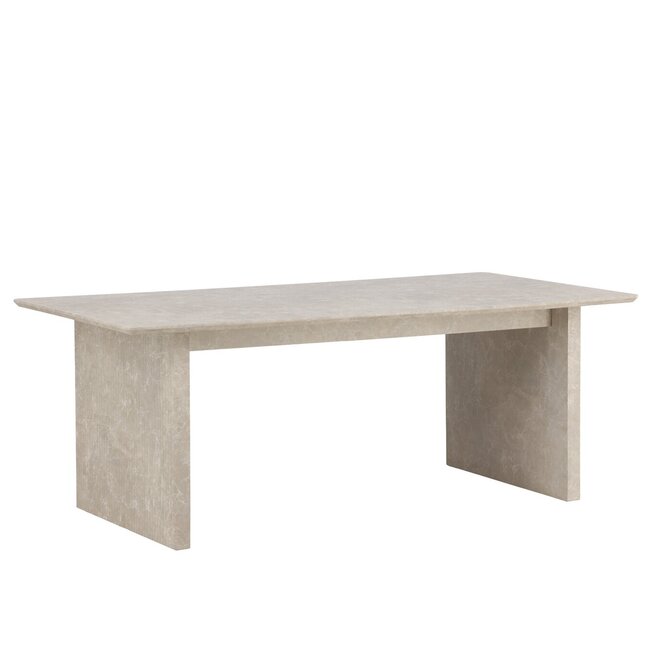 Rechteckiger Esstisch Vail Beige