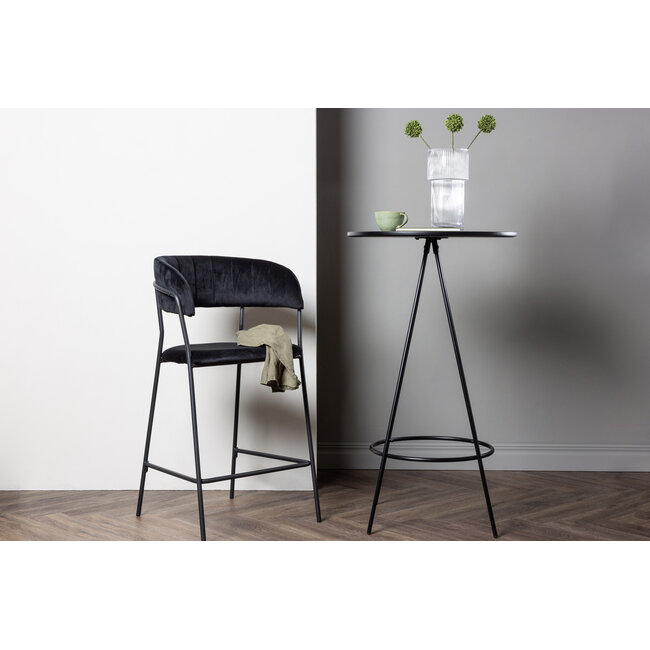 Bar Tisch Bistro Schwarz