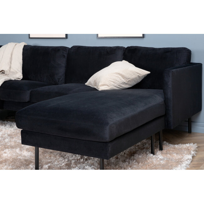 Ecksofa Zoom Schwarz, Grau, Beige