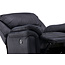 Relaxsessel Saranda Schwarz, Braun, Grau