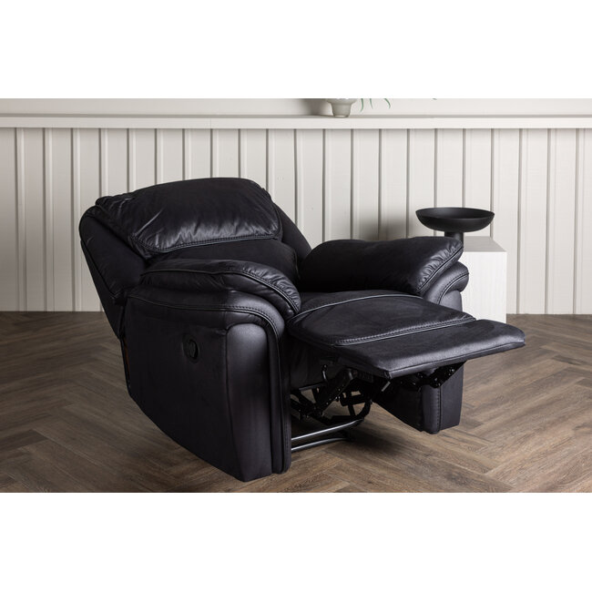 Relaxsessel Saranda Schwarz, Braun, Grau