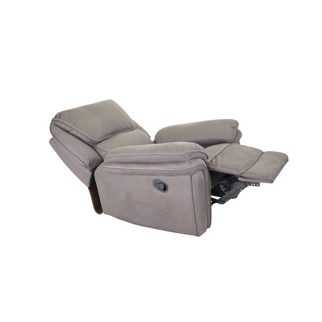 Relaxsessel Saranda Schwarz, Braun, Grau