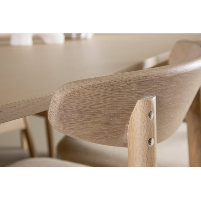 7-tlg. Essgruppe Tyresö mit Stuhl Ven Natürlich