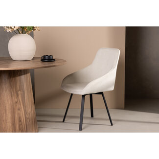 Venture Home 2er Set Esszimmerstuhl Rosie Beige oder Grau