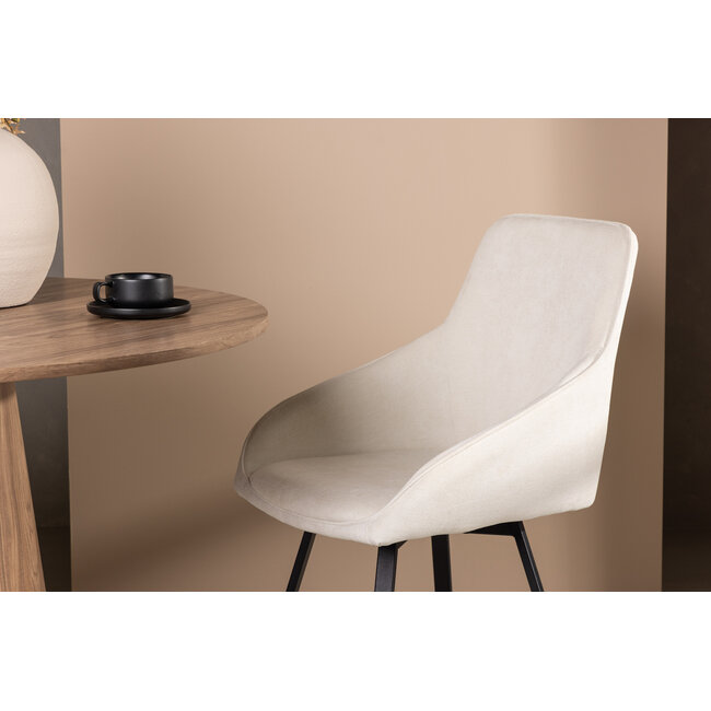 2er Set Esszimmerstuhl Rosie Beige oder Grau