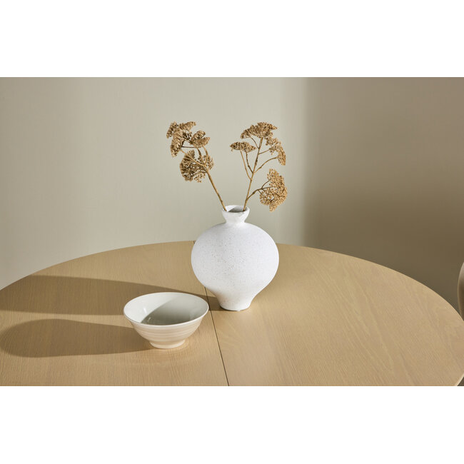 Runder Esstisch Gilda – Ausziehbar Natürlich