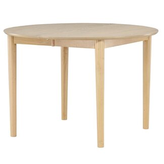 Venture Home Runder Esstisch Gilda – Ausziehbar Natürlich