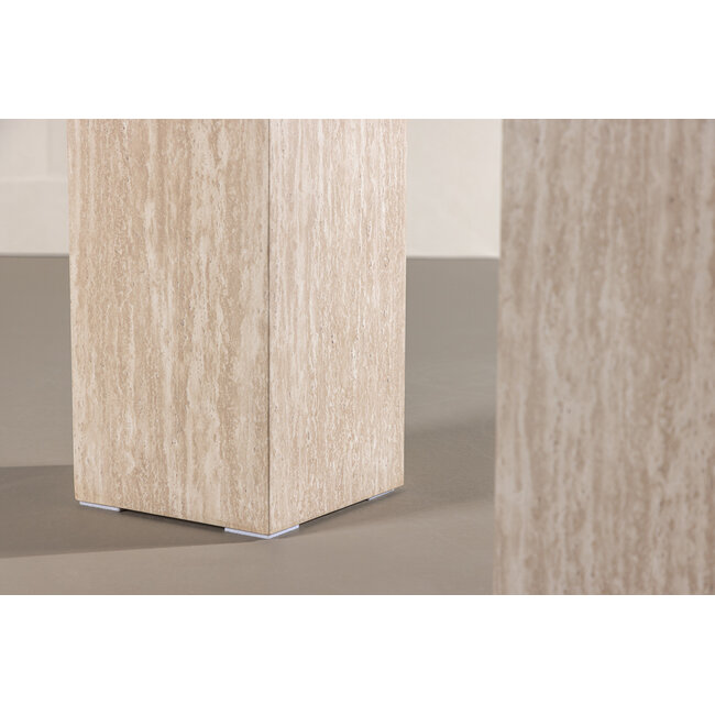 2-tlg. Beistelltisch-Set Ramsvik – Beige