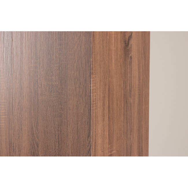 Beistelltisch/Sockel Ramsvik – Schwarz/Braun/Grau