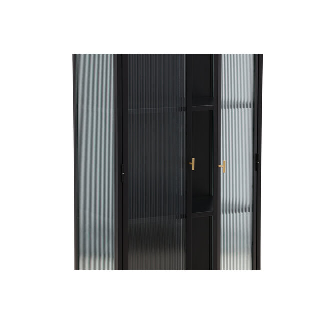 Schrank Garis Schwarz 160 cm