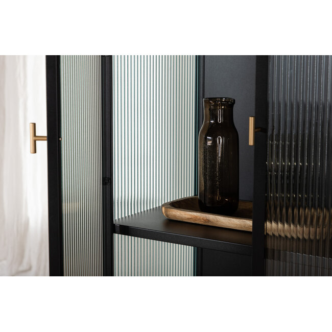 Schrank Garis Schwarz 160 cm