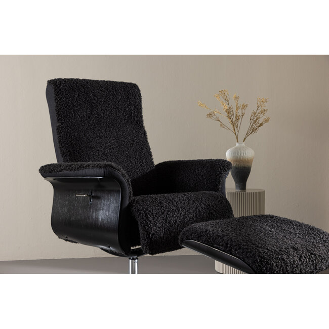 Relaxsessel Hagön  Schwarz, Grau