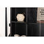 Vitrinenschrank Piring Schwarz