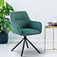 Armlehnstuhl Drehbar Tipton Stoff Grün