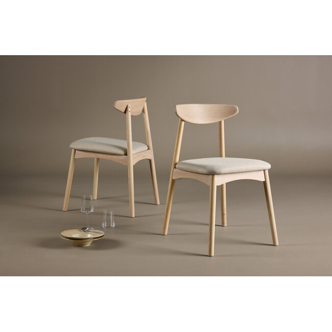 5-tlg. Essgruppe Tyresö mit Stuhl Ven Natürlich