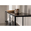 Amarillo Sideboard-Regal – Skandinavisches Design in Schwarz