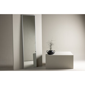 Venture Home Ganzkörperspiegel Orlando – Silberner Aluminiumrahmen (195 x 55 cm)
