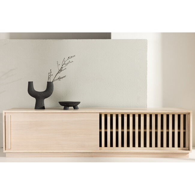 TV-Board Lugo – Skandinavische Eleganz in Natürlich