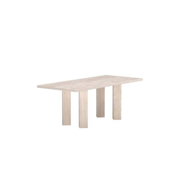 Esstisch Lillehammer – Skandinavisches Design und 3D-Struktur