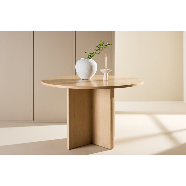 7-tlg. Esszimmer-Set Ausziehbarer Tisch Strada & 6 Astoria Stühle