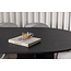 7-tlg. Esszimmer-Set Bootcut und Evelina – Modernes Design in Schwarz und Grau