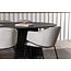 7-tlg. Esszimmer-Set Bootcut und Evelina – Modernes Design in Schwarz und Grau
