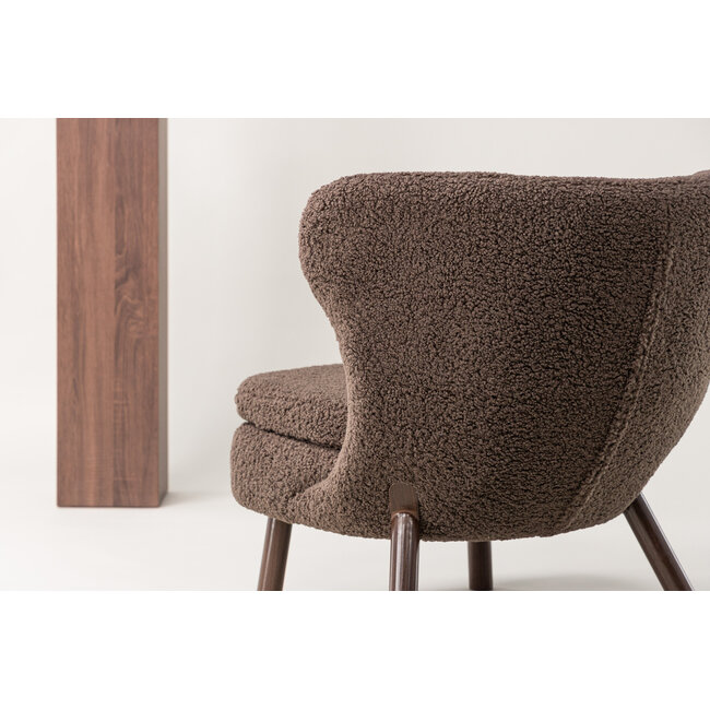 Loungesessel-Set Ryxö – Teddy-Komfort in erdigem Braun