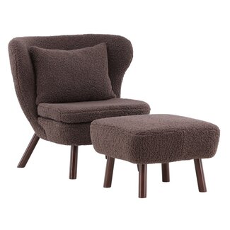 Venture Home Loungesessel-Set Ryxö – Teddy-Komfort in erdigem Braun