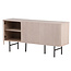 Sideboard Björkön – Skandinavisches Design & Elegante Rippen-Optik