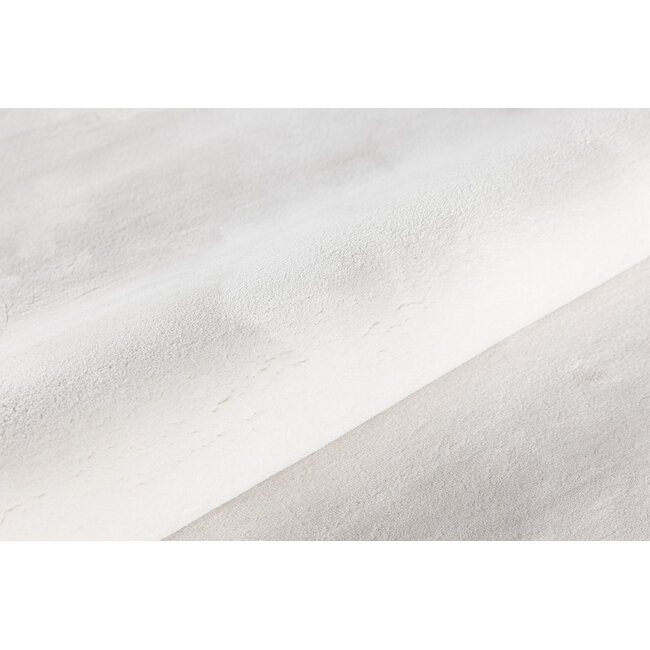 Runder Teppich Nixie – Zeitlose Eleganz in Weiß