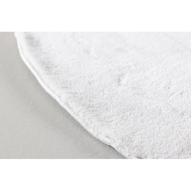 Runder Teppich Nixie – Zeitlose Eleganz in Weiß